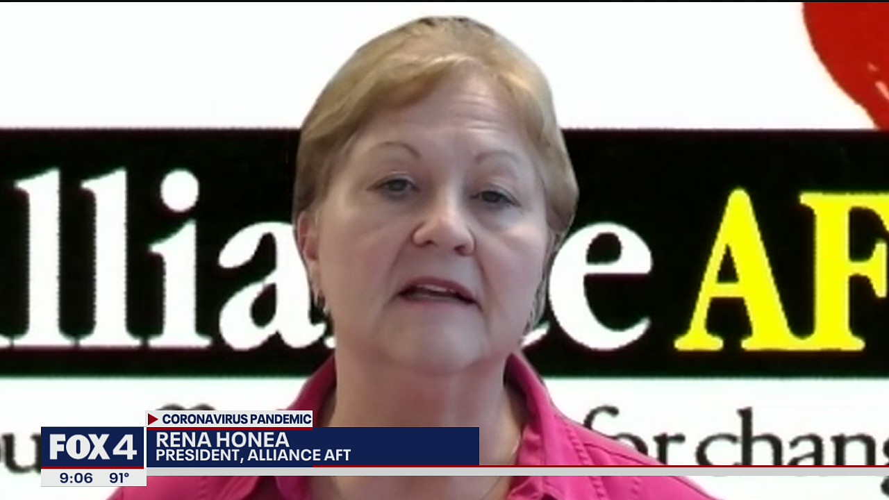 Head of union for Dallas ISD teachers says there are still concerns about when classrooms reopen