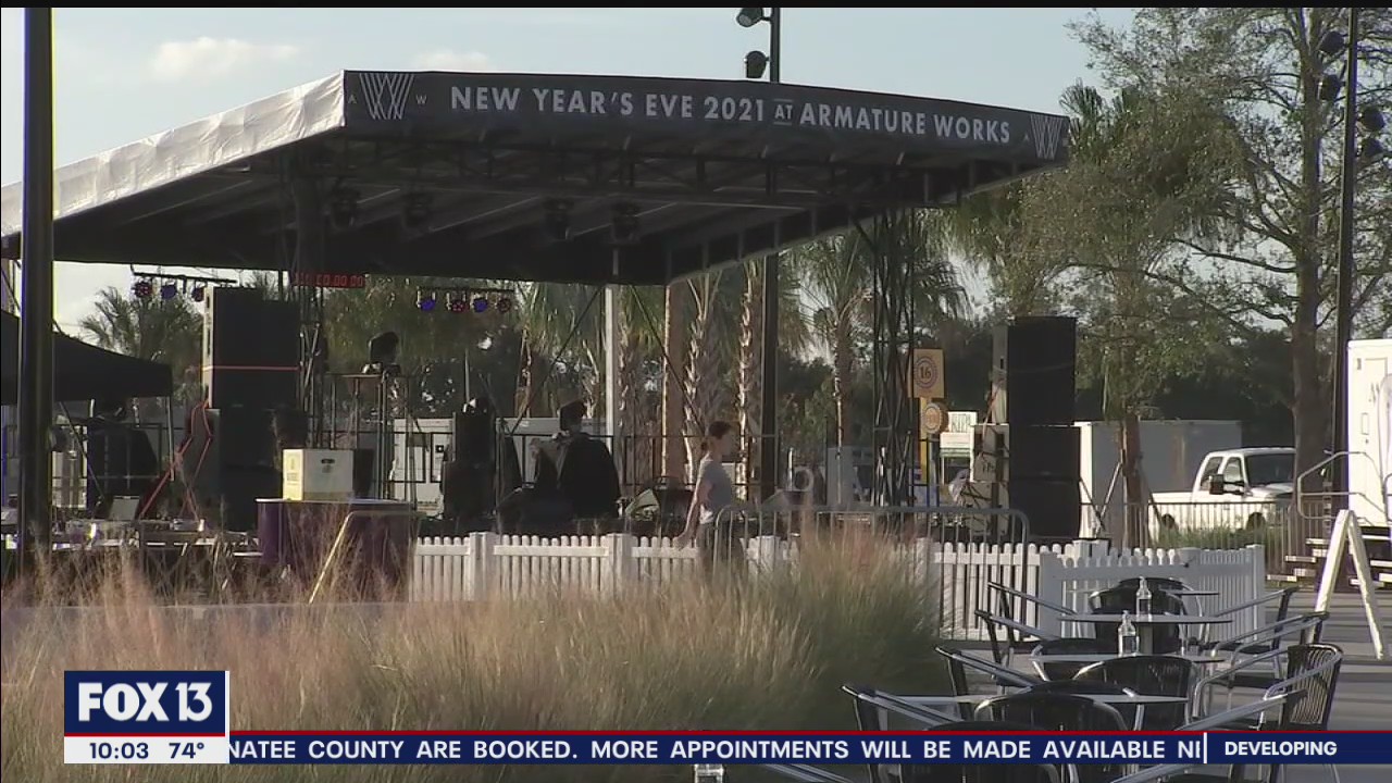 Toned-down, socially-distant New Year's Eve