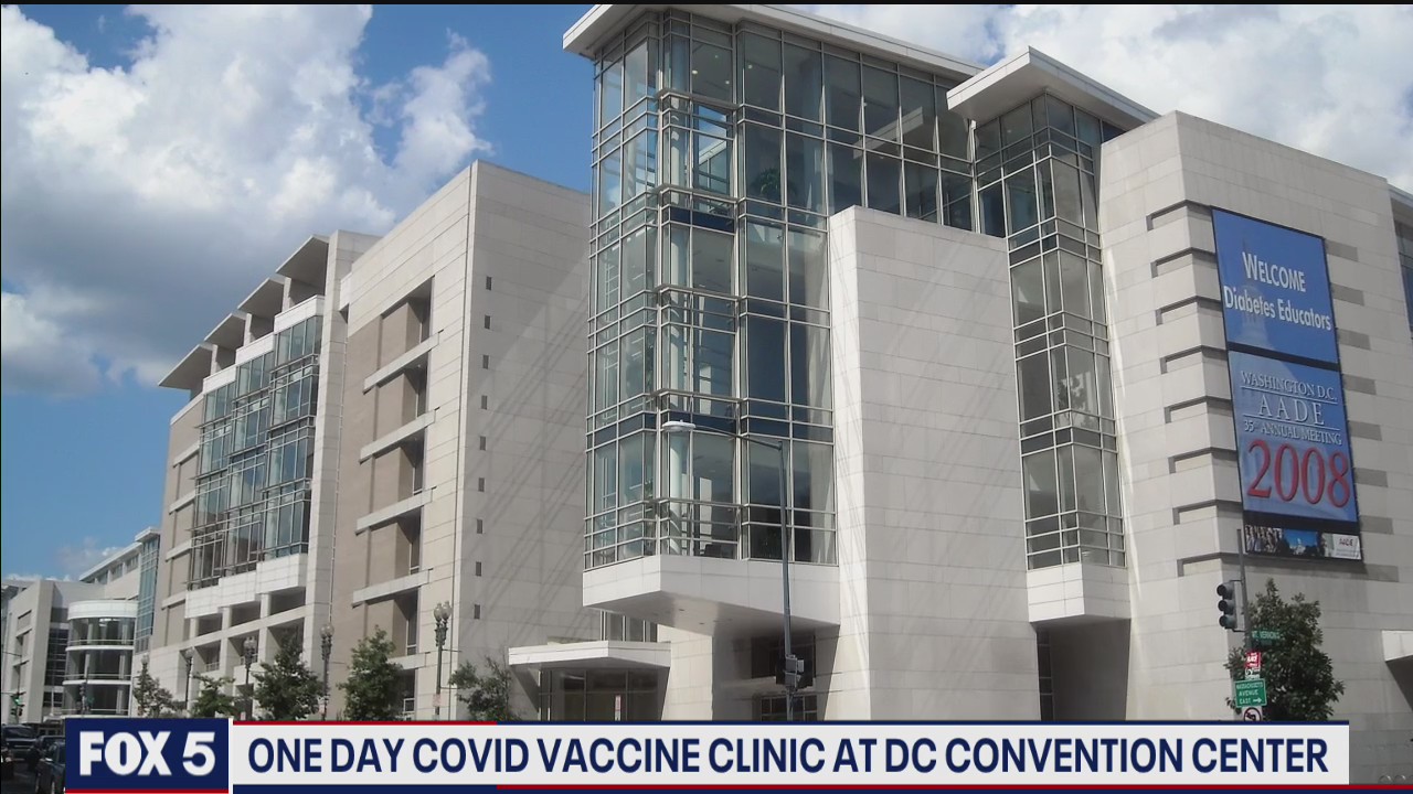 One day COVID vaccine clinic at DC Convention Center
