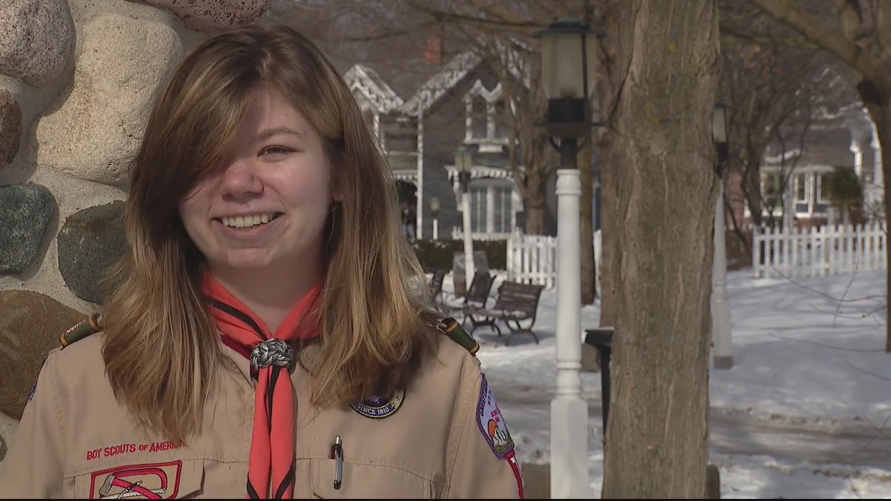Northville teen reaches top of Girl Scouts and Boy Scouts