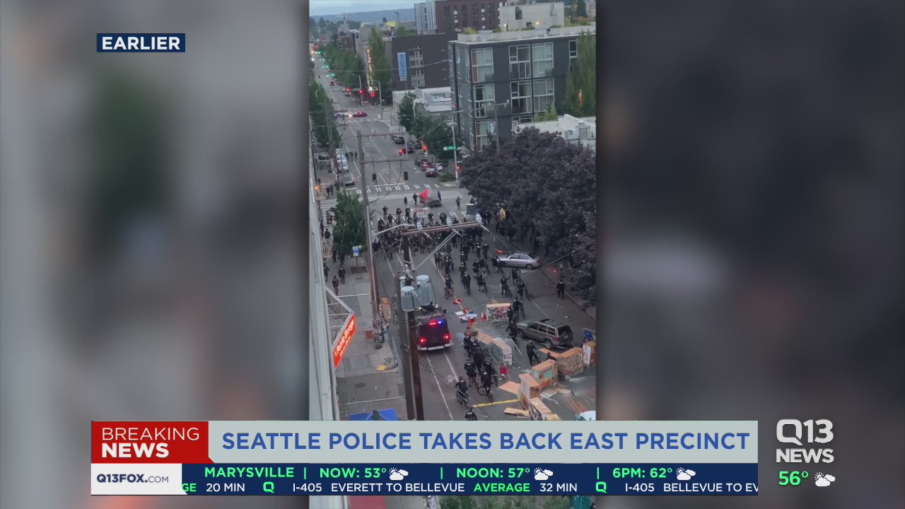 Seattle cops clear ‘occupied’ zone, more than 20 arrested