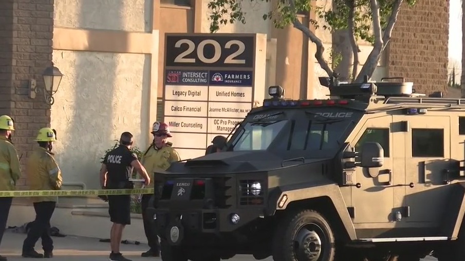4 killed in Orange County office building shooting