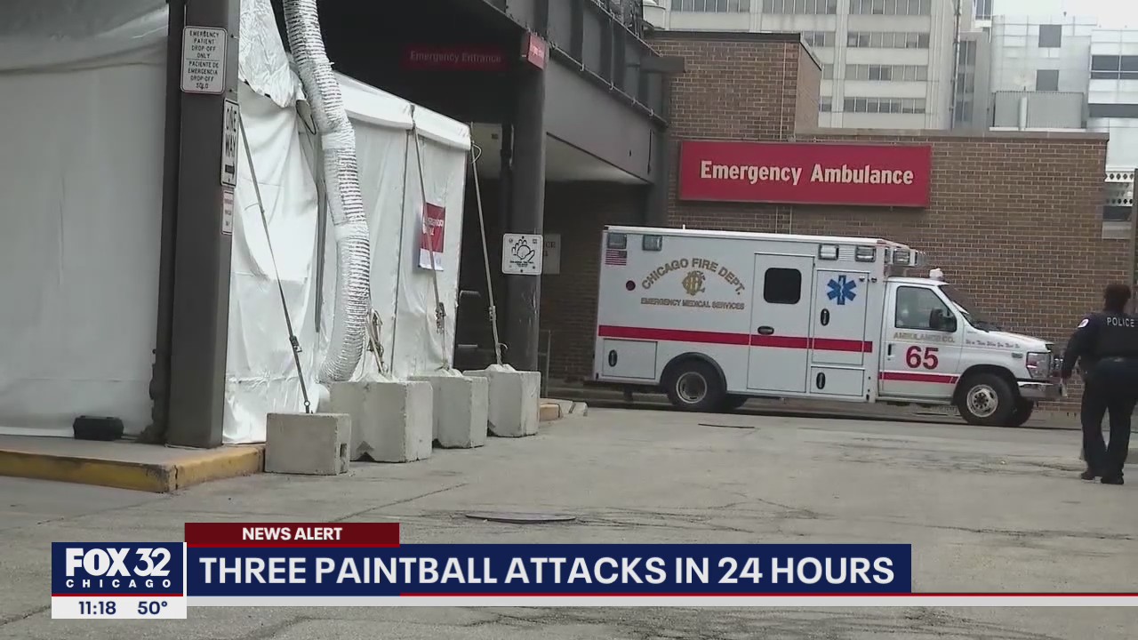 Paintball gun attacks on the rise in Chicago