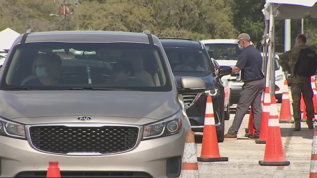 Walkups now welcome at FEMA vaccine site