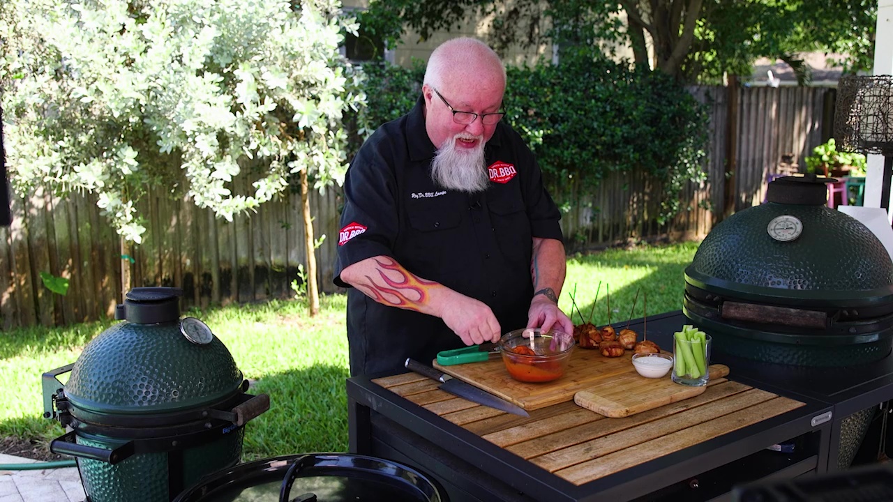 Taste of TNF: Bacon-wrapped hot chicken bites