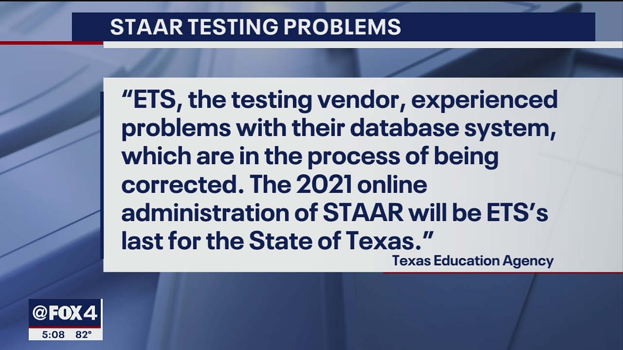 STAAR testing temporarily suspended due to statewide technical issues