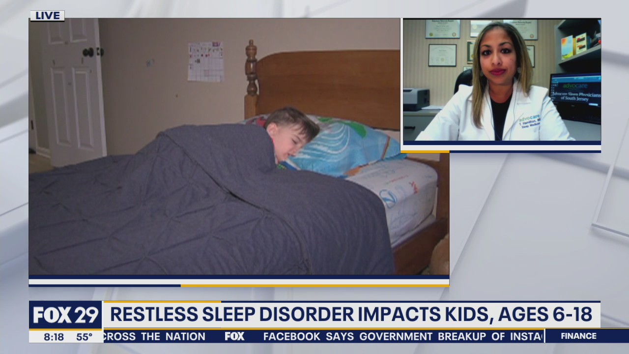 Doctors diagnosed new restless sleep disorder in children
