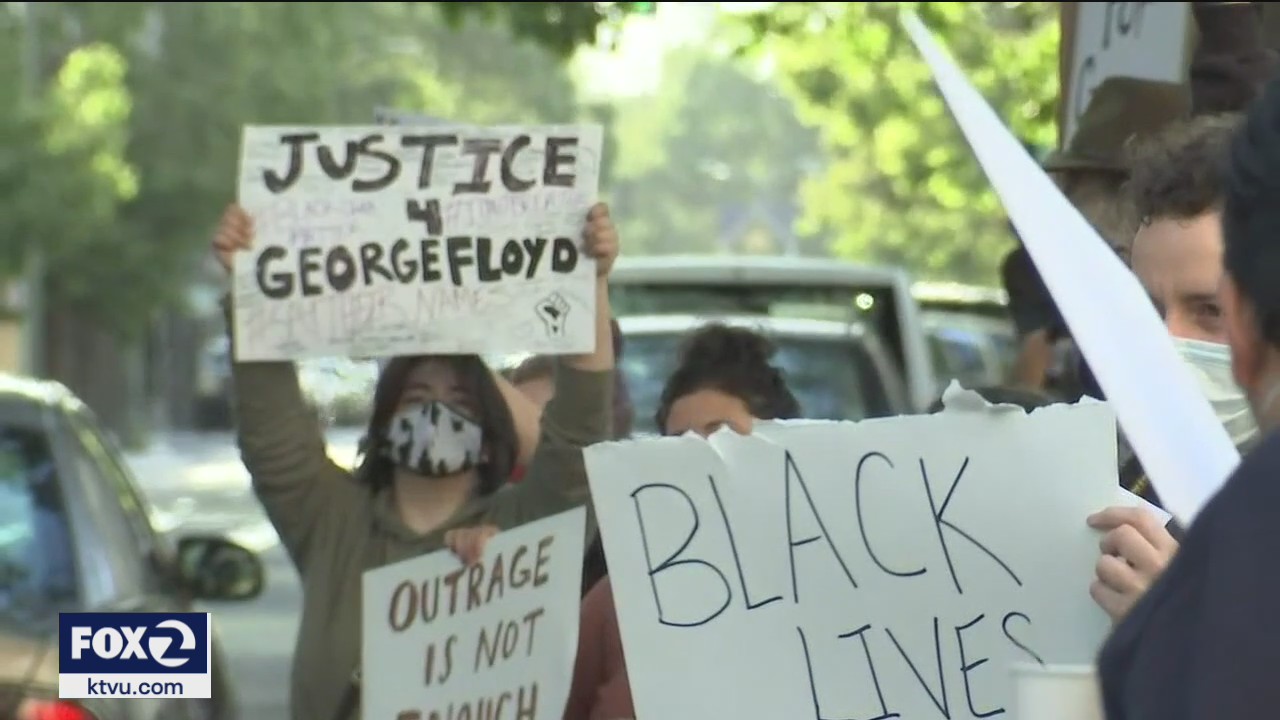Rallies held in Oakland to honor George Floyd on one-year anniversary of his death