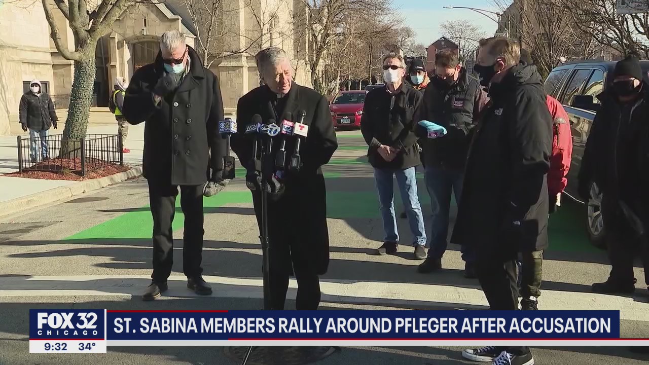 Saint Sabina parishioners stand behind Pfleger after sexual abuse allegation