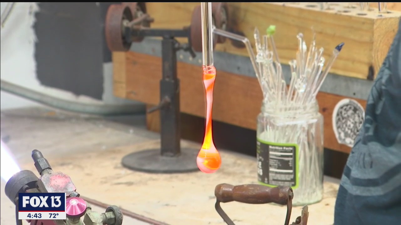 Glass art workshops at Zen Glass Studios