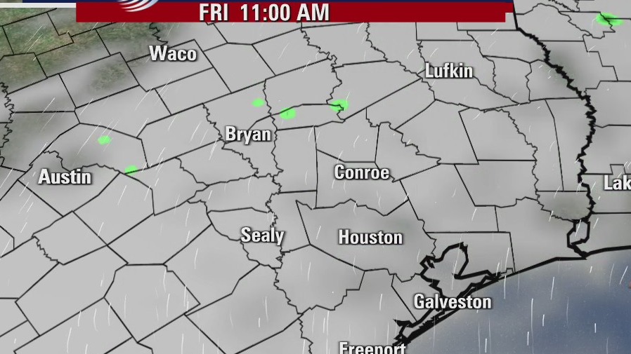 Friday morning weather forecast