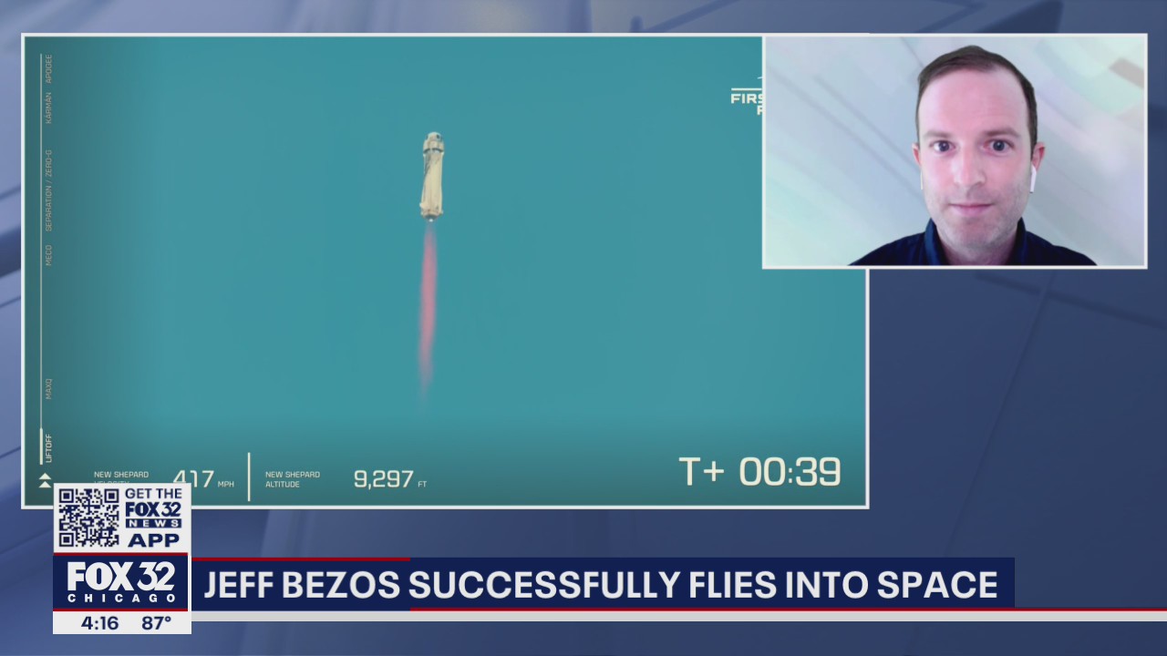 Future of space travel in the wake of Jeff Bezos flight