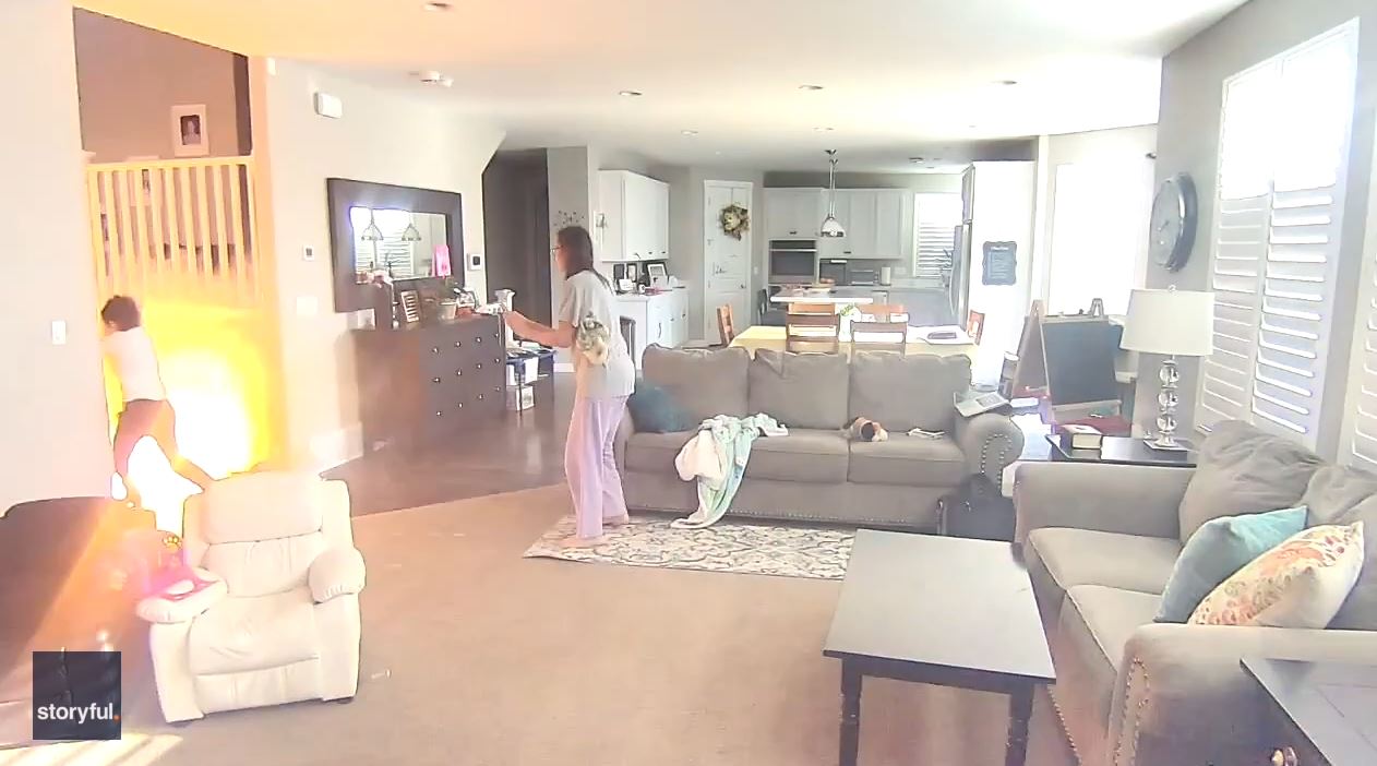 Young boy terrified as hoverboard explodes in Utah home