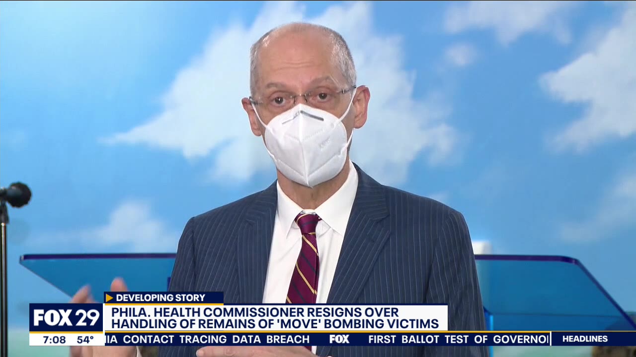 Philadelphia Health Commissioner Dr. Thomas Farley forced to resign over MOVE cremations
