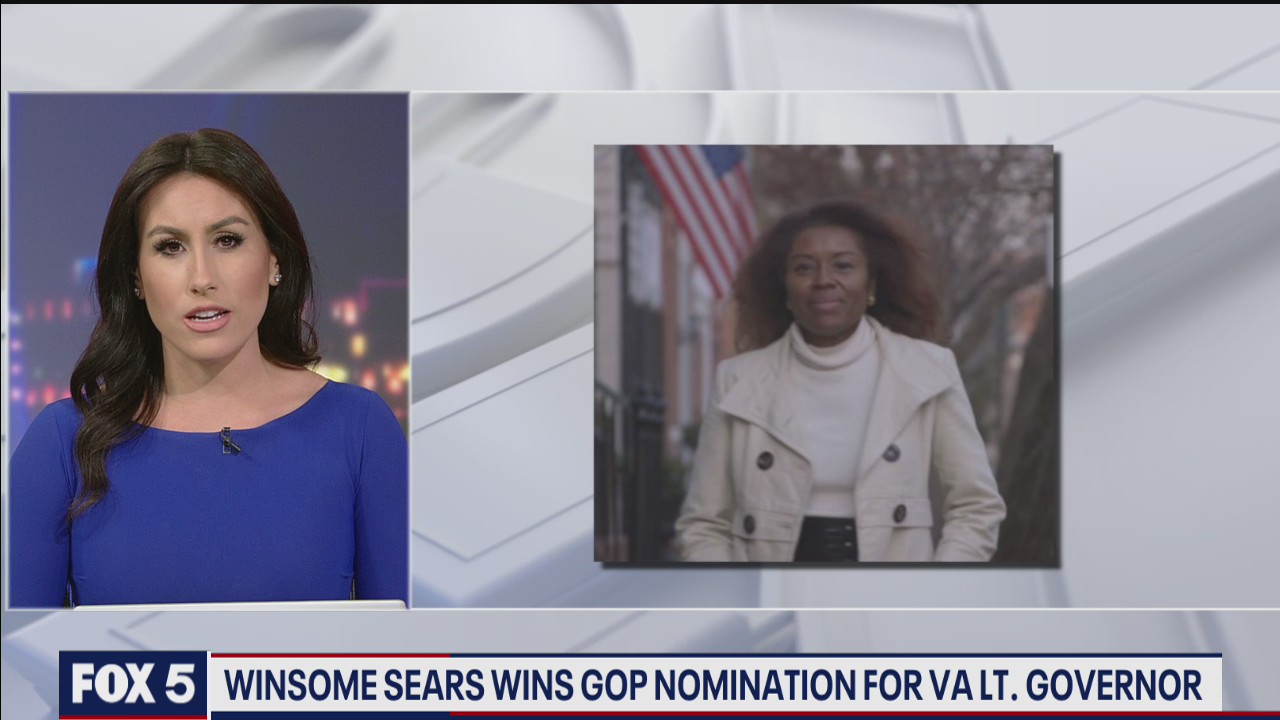 Winsome Sears wins Virginia GOP nom for Lieutenant Governor