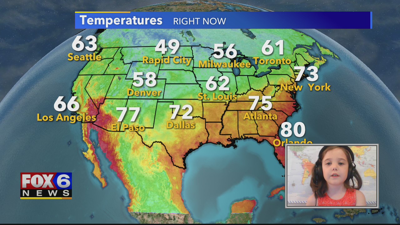 Future Forecaster Flashback: 6-year-old Avery helps with the weather