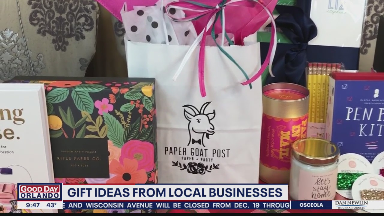 Gift ideas from local businesses