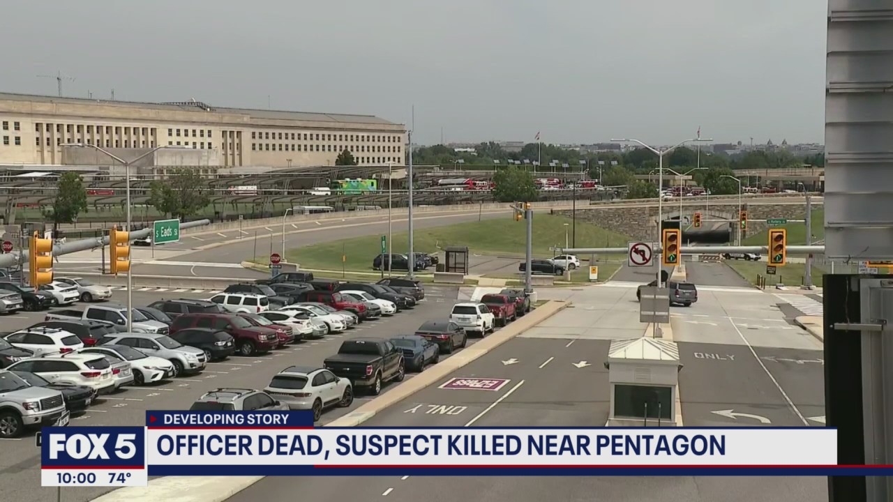 Officer Dead, Suspect Killed Near Pentagon