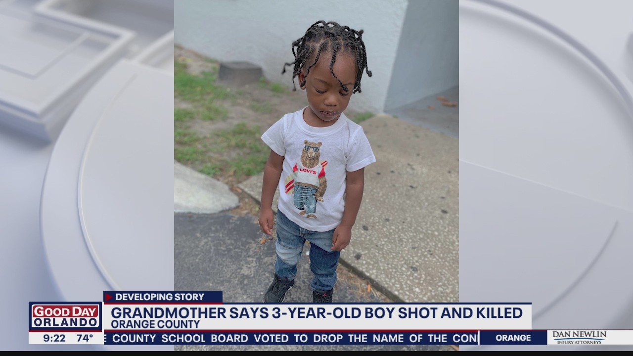 Grandmother says 3-year-old boy shot and killed