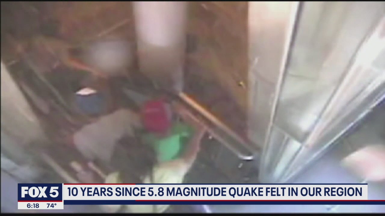 10 years since 5.8 magnitude earthquake felt in D.C.