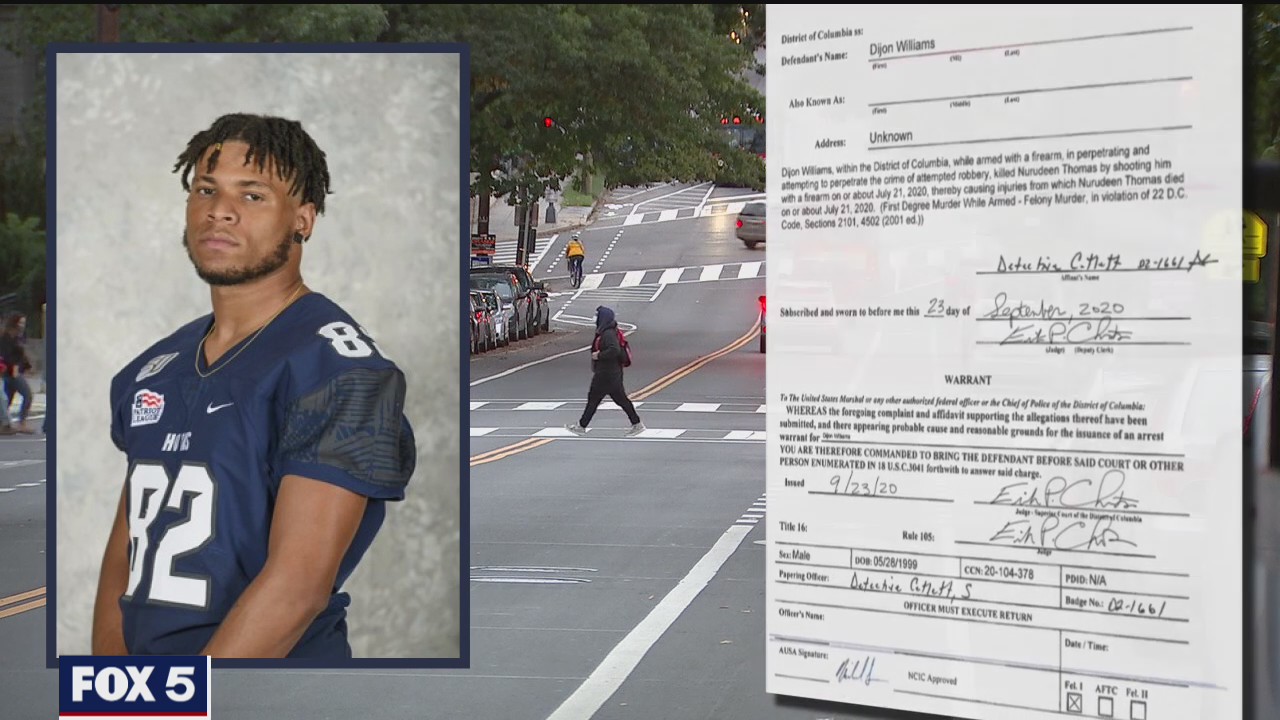 New details in DC murder case involving local football player