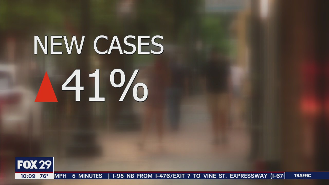 Chester County sees spike in coronavirus cases