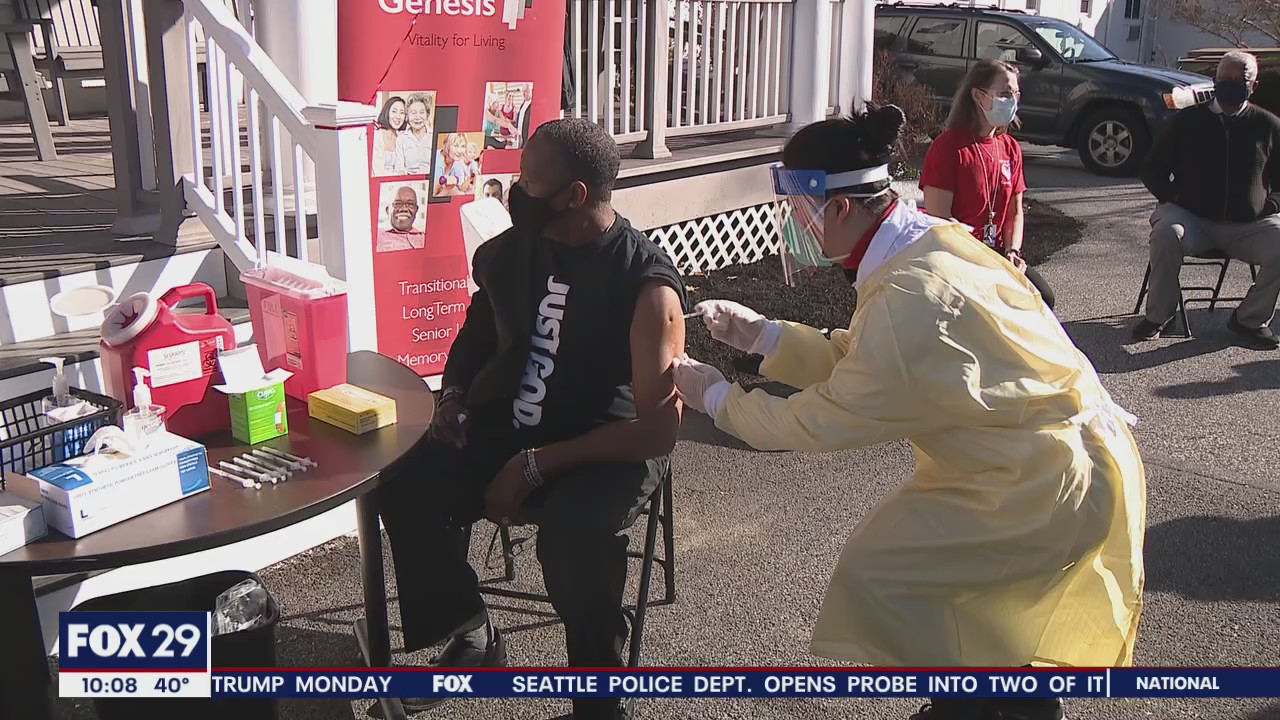Delaware County nursing home staff, residents receive COVID-19 vaccine