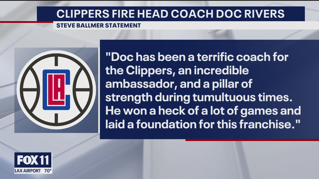 Doc Rivers, Steve Ballmer post messages about the firing of Clippers head coach