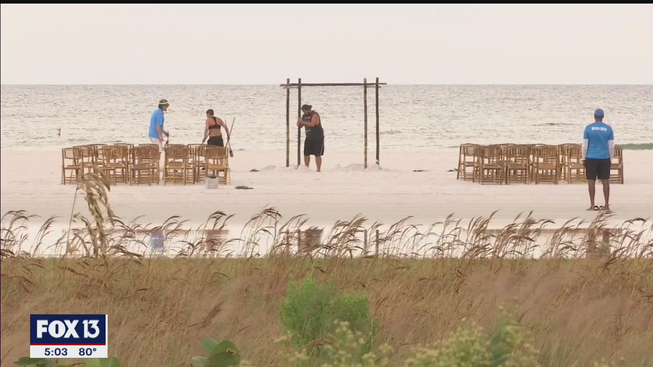 Keeping an eye on Eta from Siesta Key