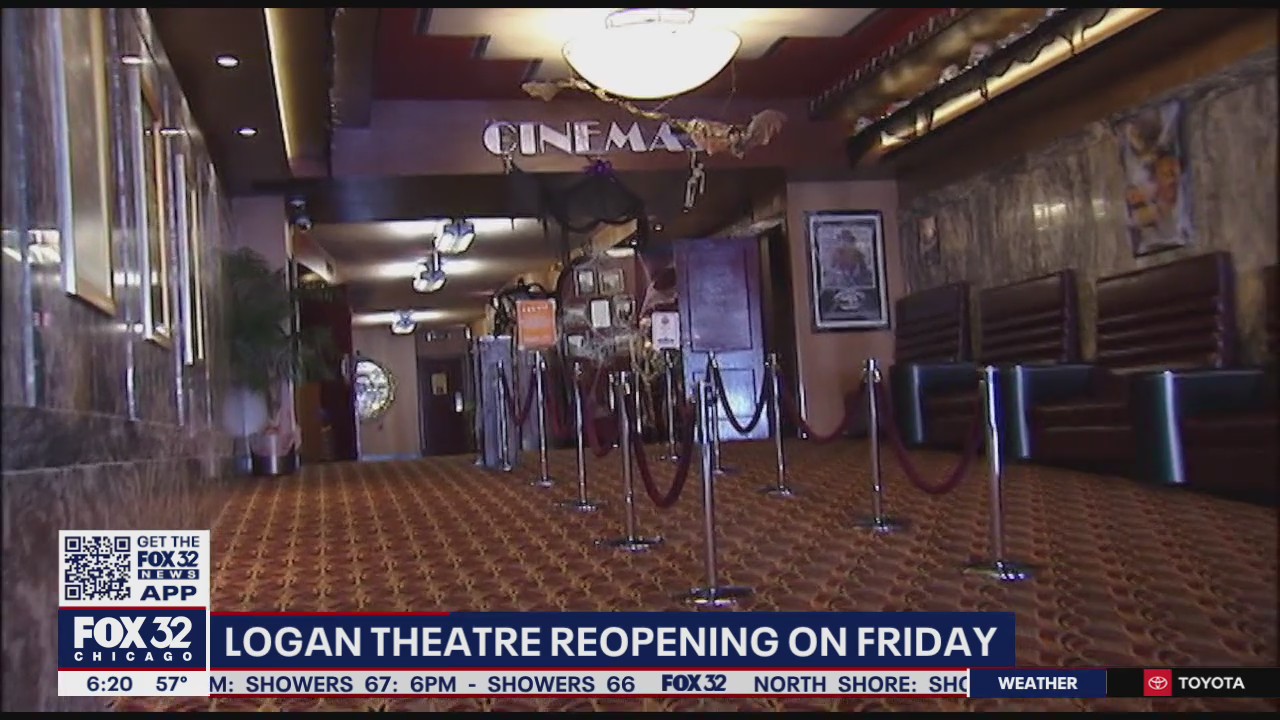 Logan Theatre reopening on Friday