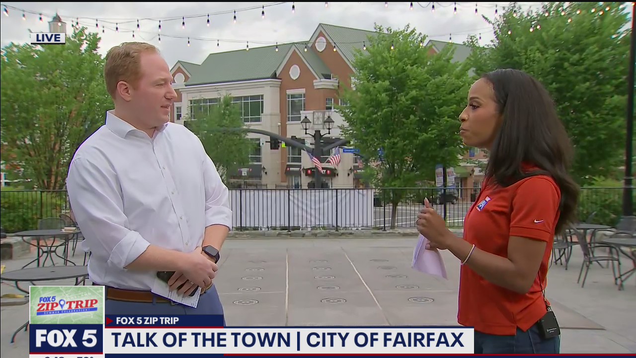 FOX 5 Zip Trip City of Fairfax: Talk of the Town