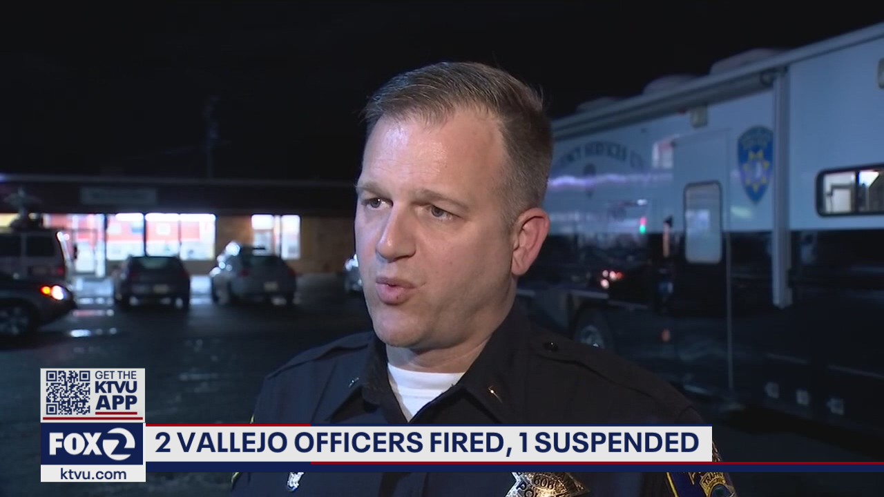 Two Vallejo police lieutenants fired, including union leader