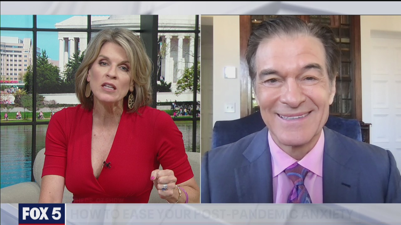 DR. OZ: Uneven vaccination rates; how to ease your post-pandemic anxiety