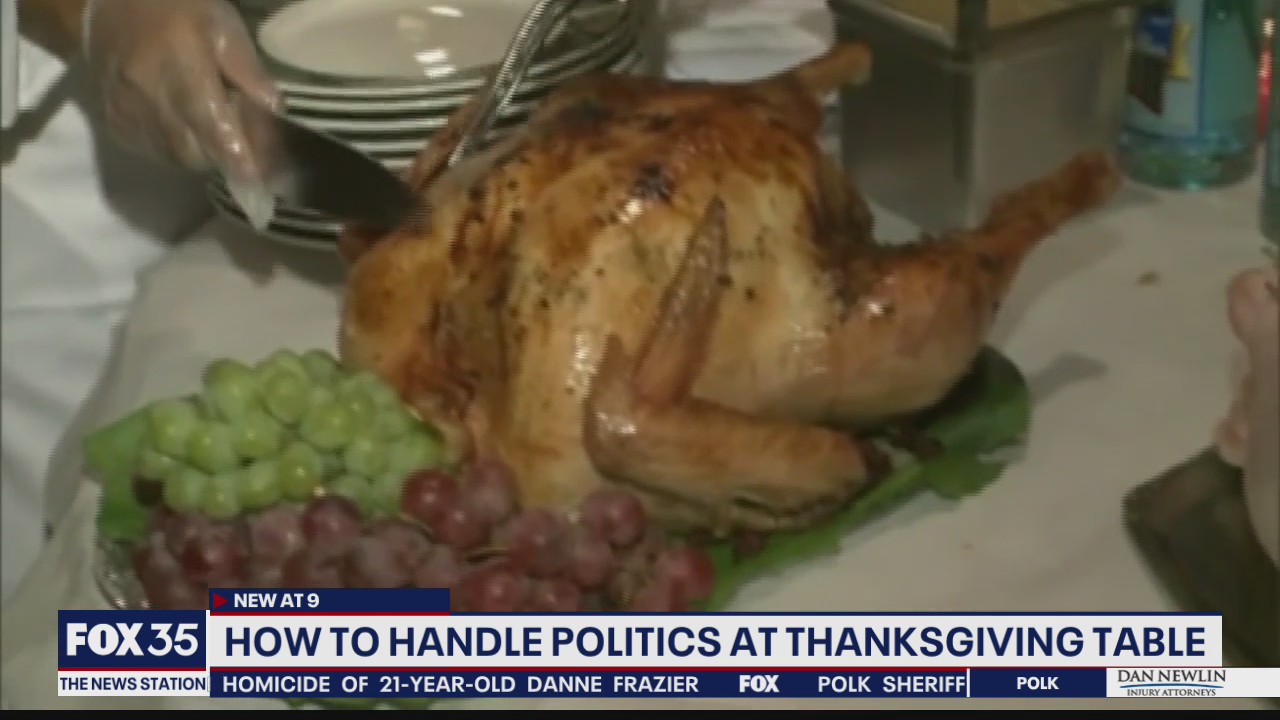 How to handle politics at Thanksgiving table