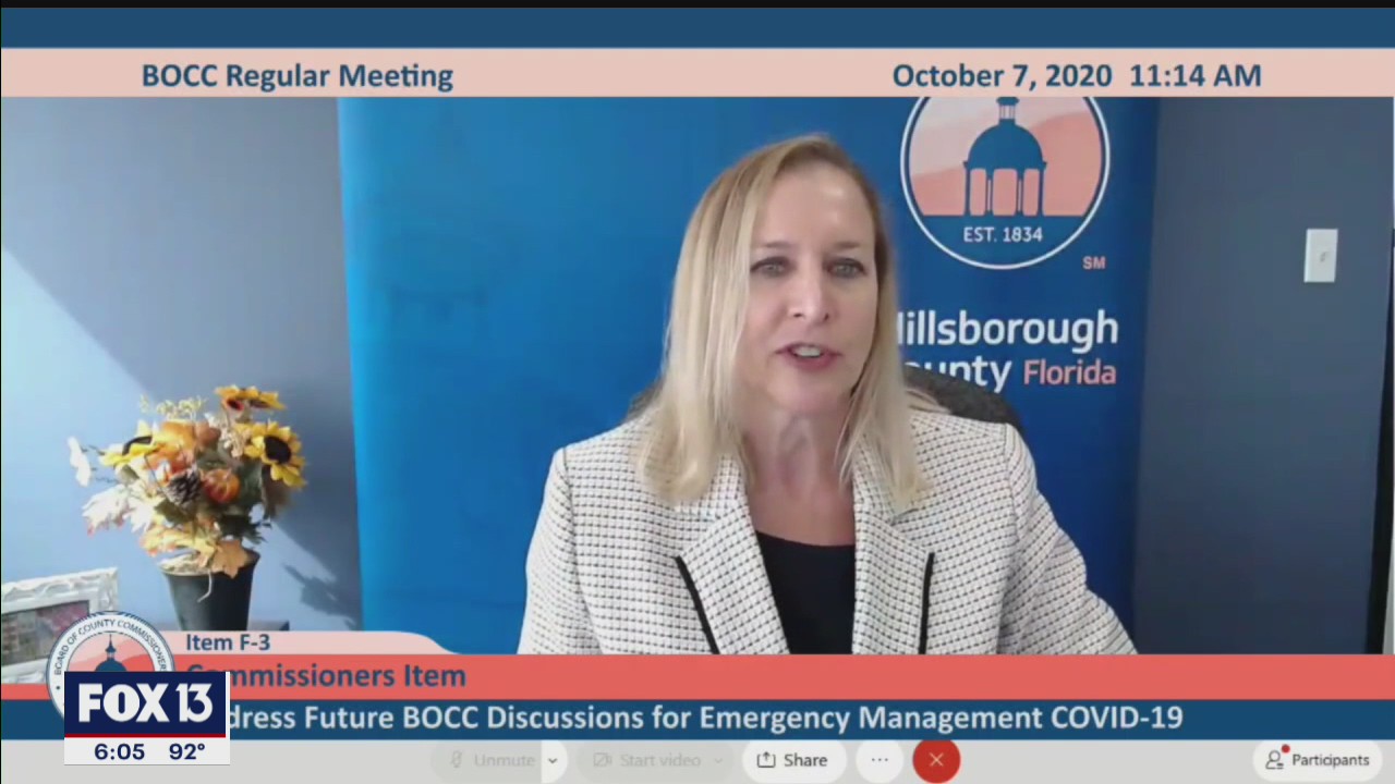 Hillsborough commission ends emergency meetings