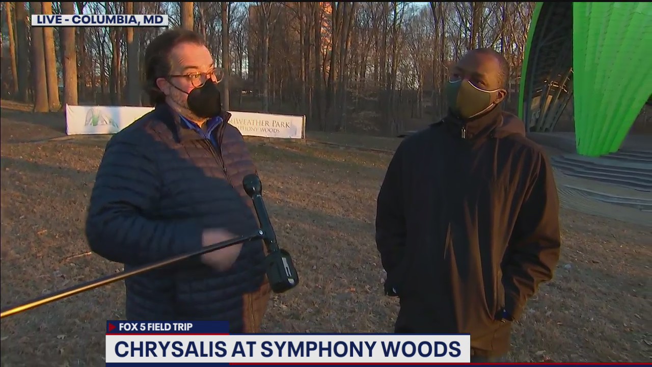FOX 5 FIELD TRIP: Chrysalis at Symphony Woods