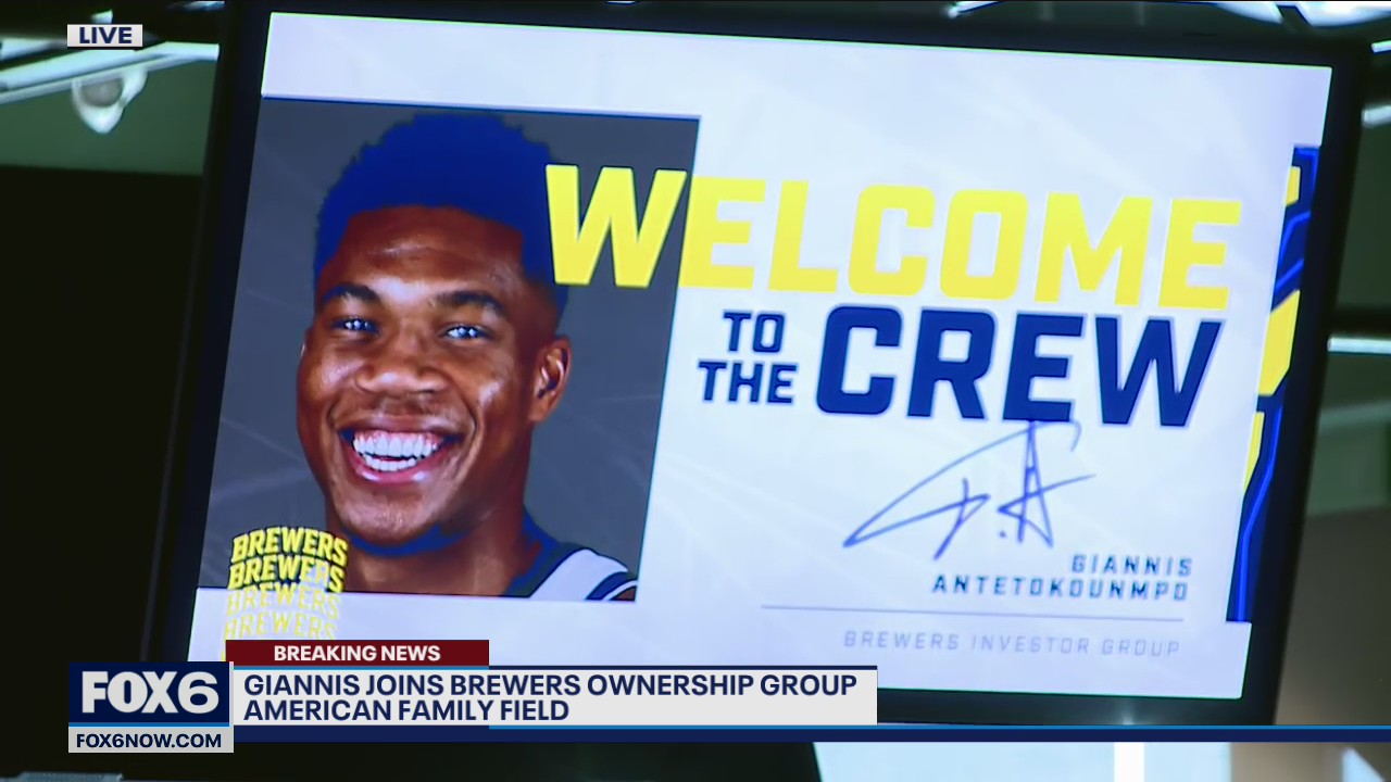 Giannis joins Brewers ownership group