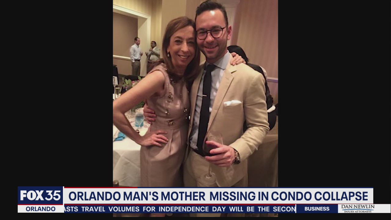 Orlando surgeon hoping rescuers find his mother and other victims at Surfside condo site