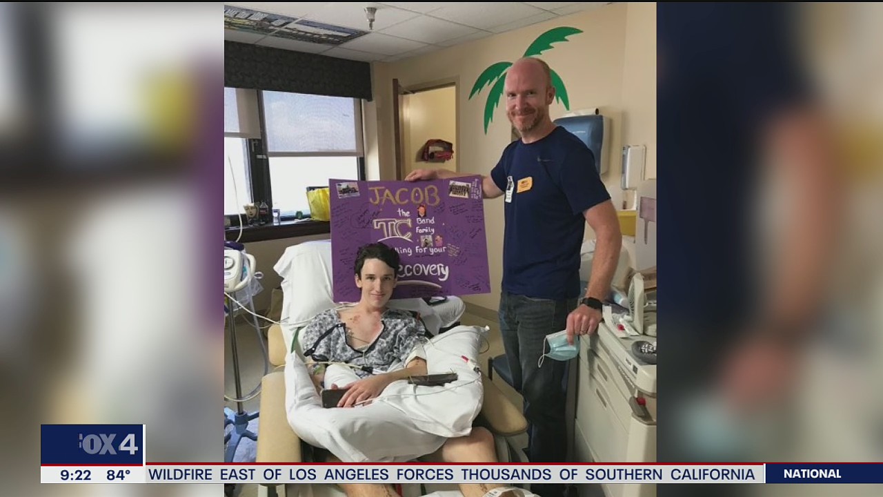 Fort Worth teen struck by lightning in Florida continues recovery back home at Cook Children's