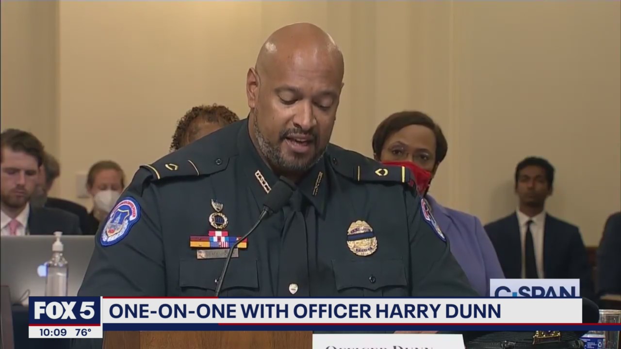 One-on-one with U.S. Capitol Police Officer Harry Dunn