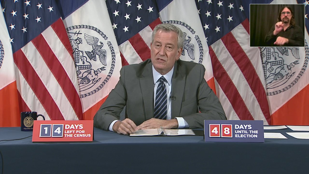 NYC mayor announces furloughs