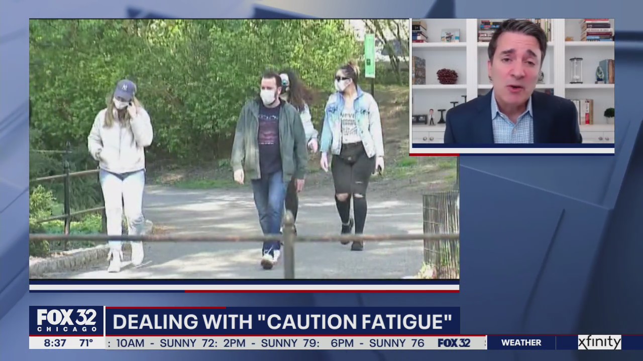 Dealing with caution fatigue months into the pandemic