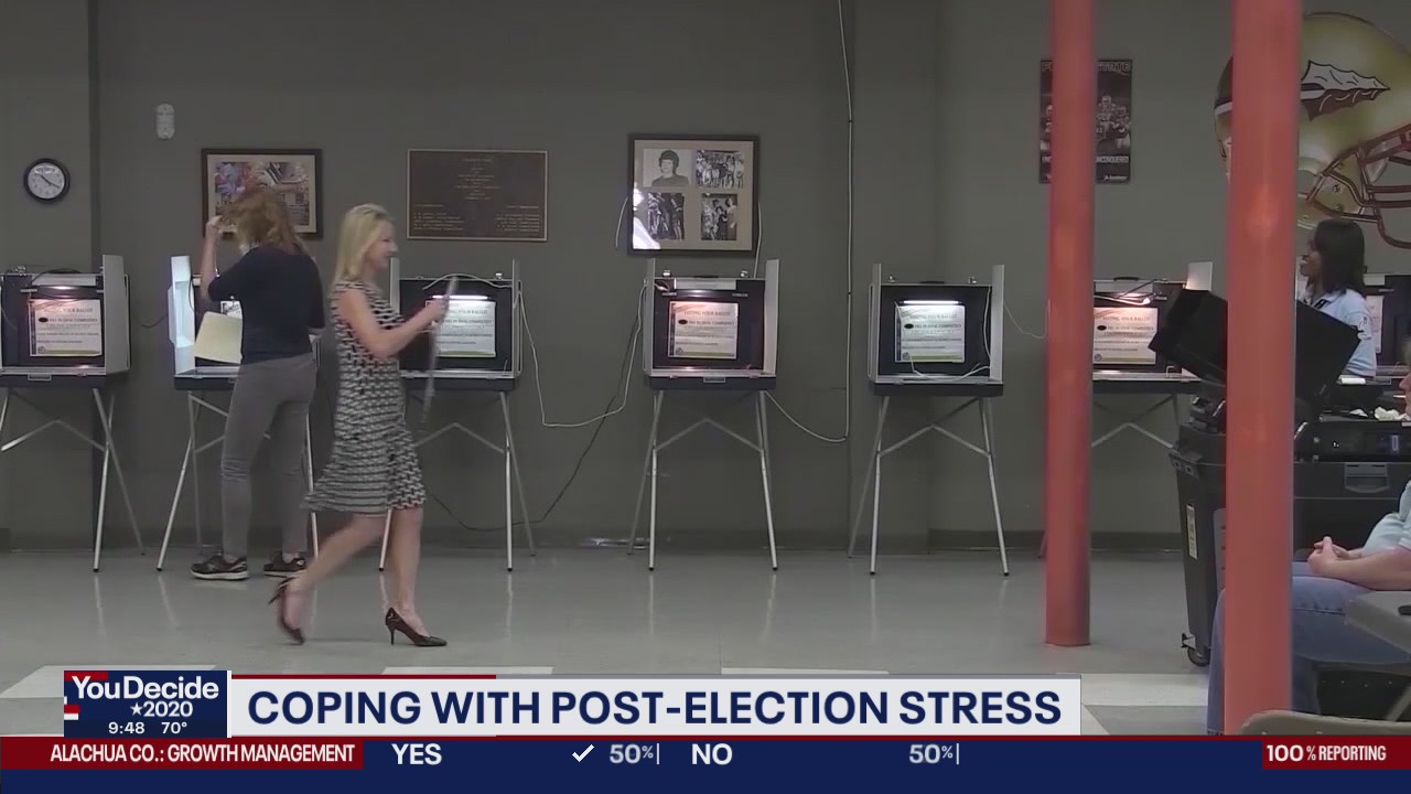 Coping with post-election stress