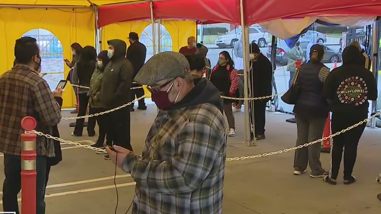 Christmas Tamales rush at a popular East LA spot