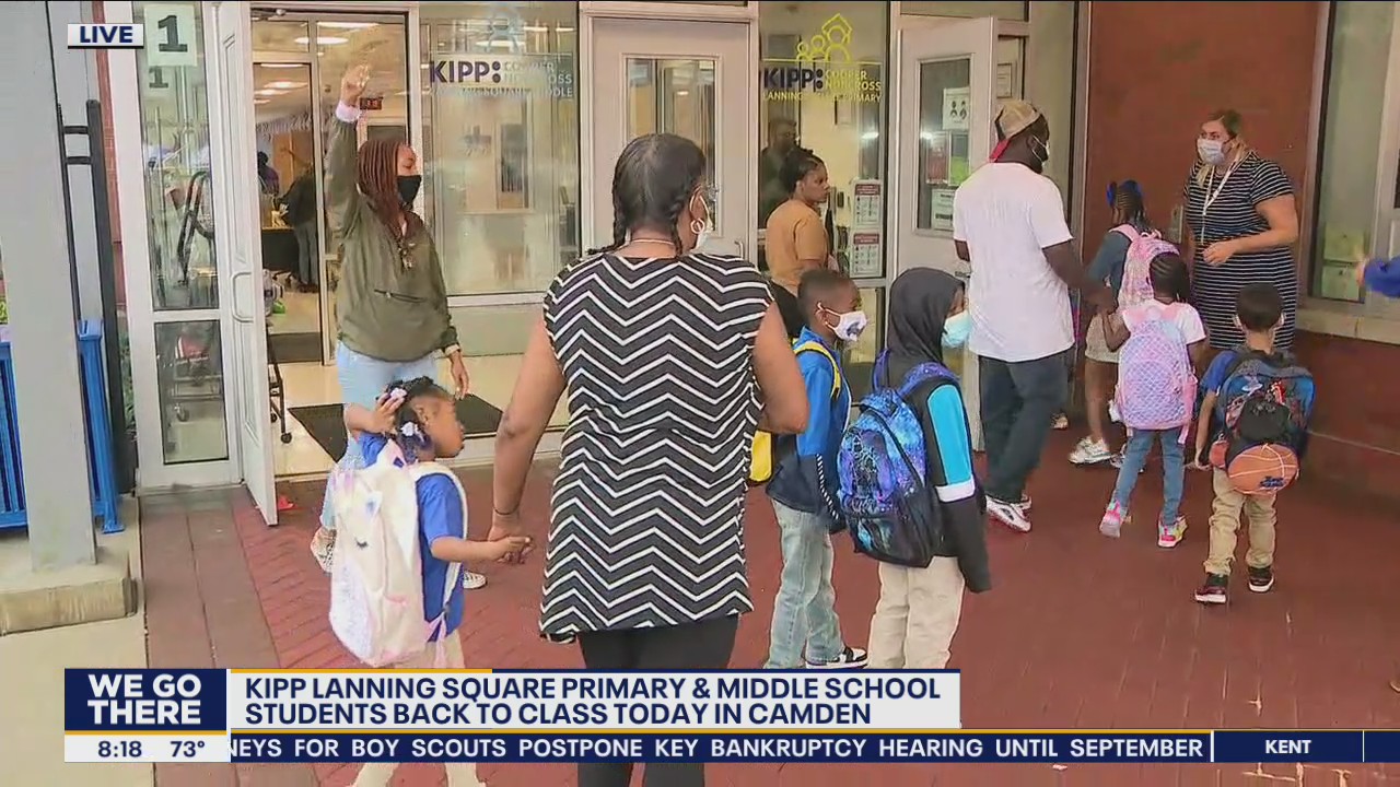 Students begin to return to school in Camden County