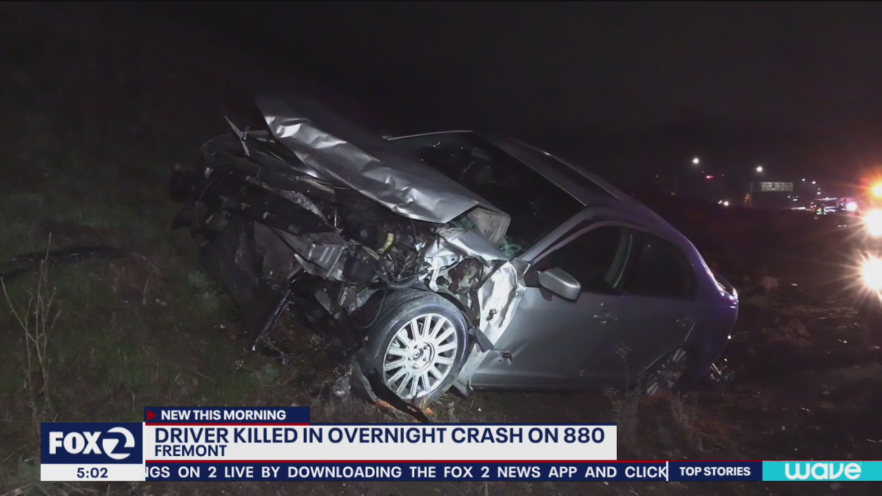 Driver killed in crash in Fremont
