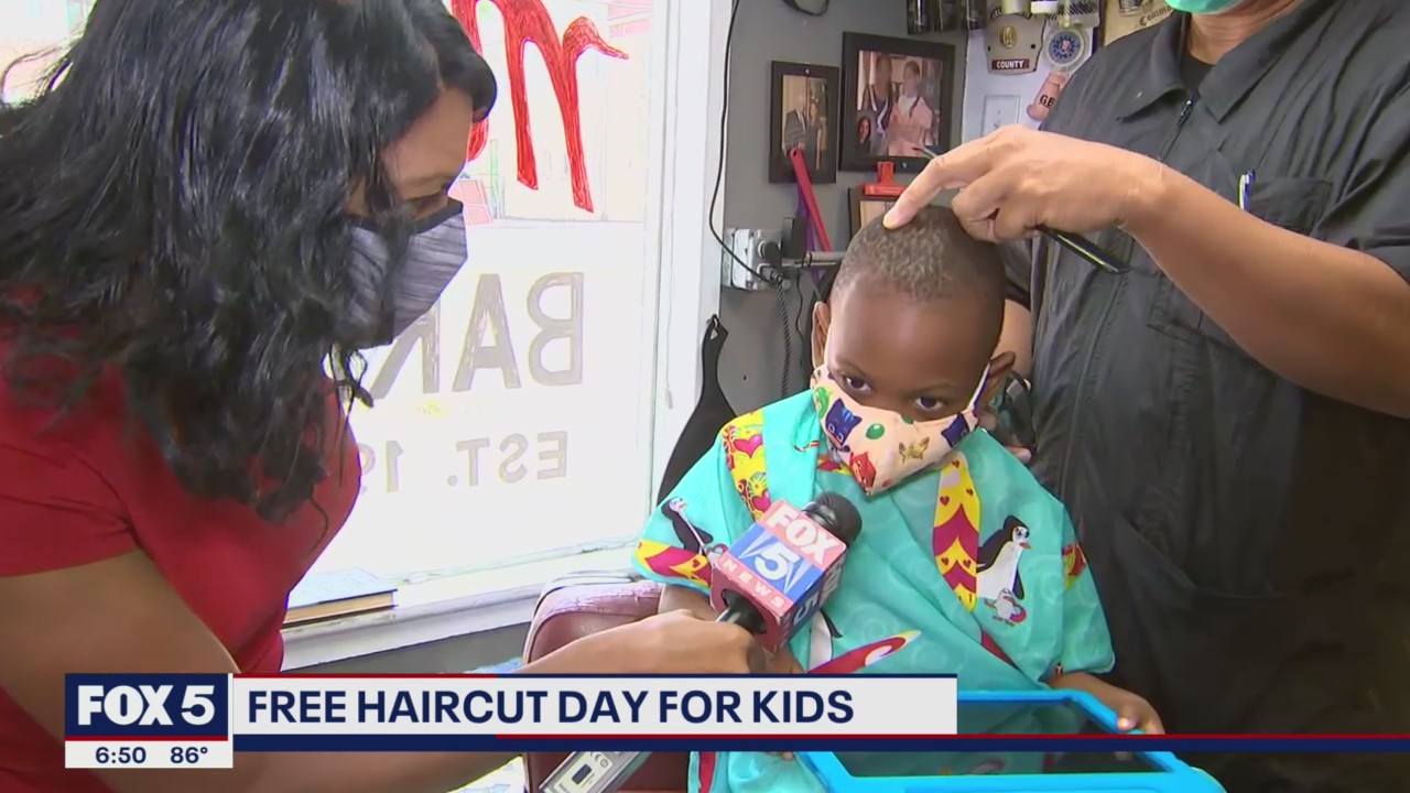 Arlington barber giving back-to-school free haircuts and much more