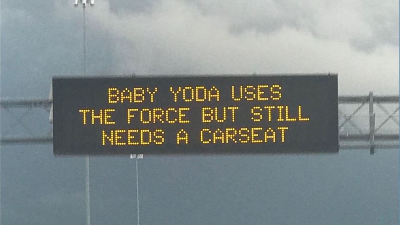 Mississippi hoping Baby Yoda can get drivers to put their kids in car seats