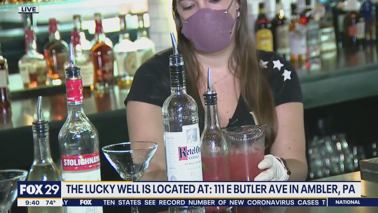 Jenn kicks off National Martini Day in Ambler