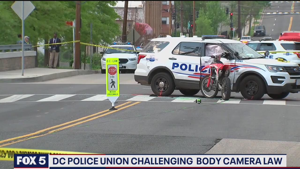 DC Police Union challenging body camera law